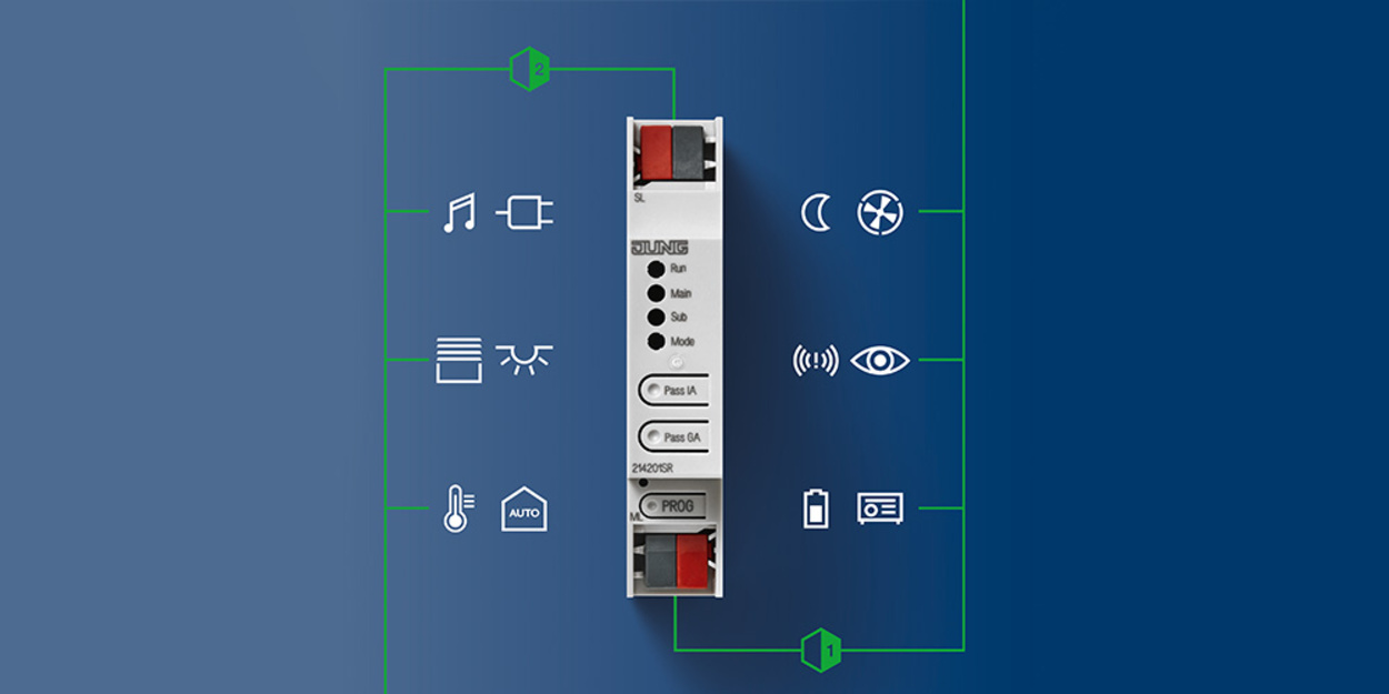 KNX Bereichs- und Linienkoppler bei Elektro-Reum GmbH in Fambach