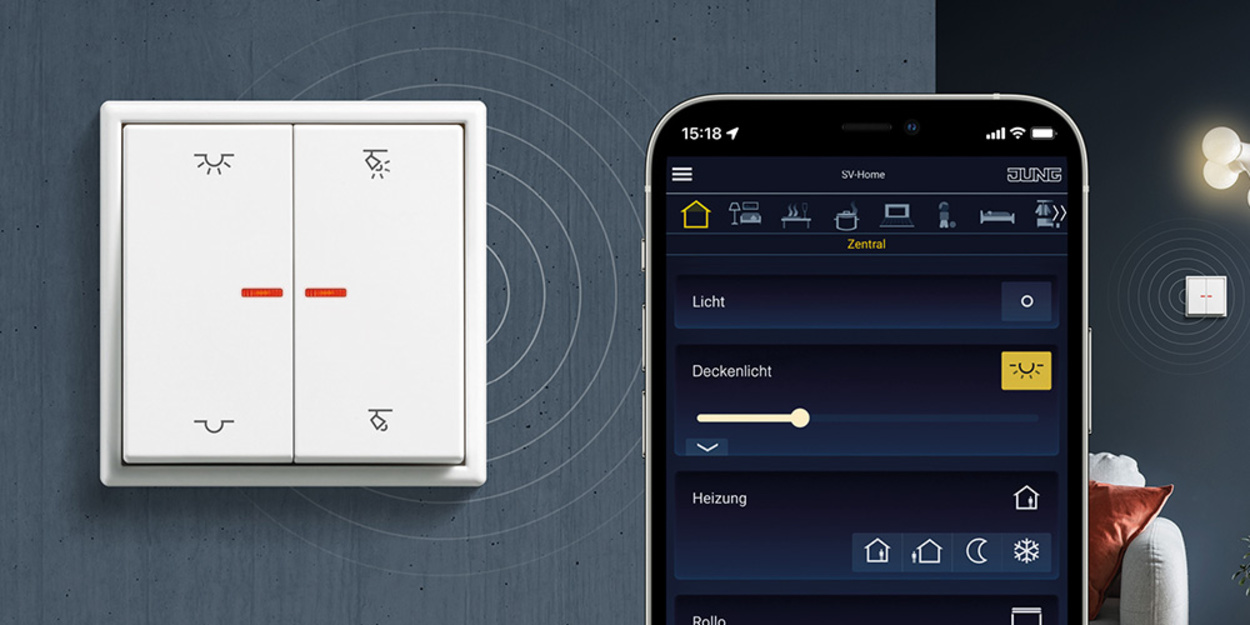 KNX RF Taster bei Elektro-Reum GmbH in Fambach